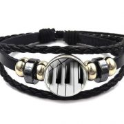 bracelet - leathery glass